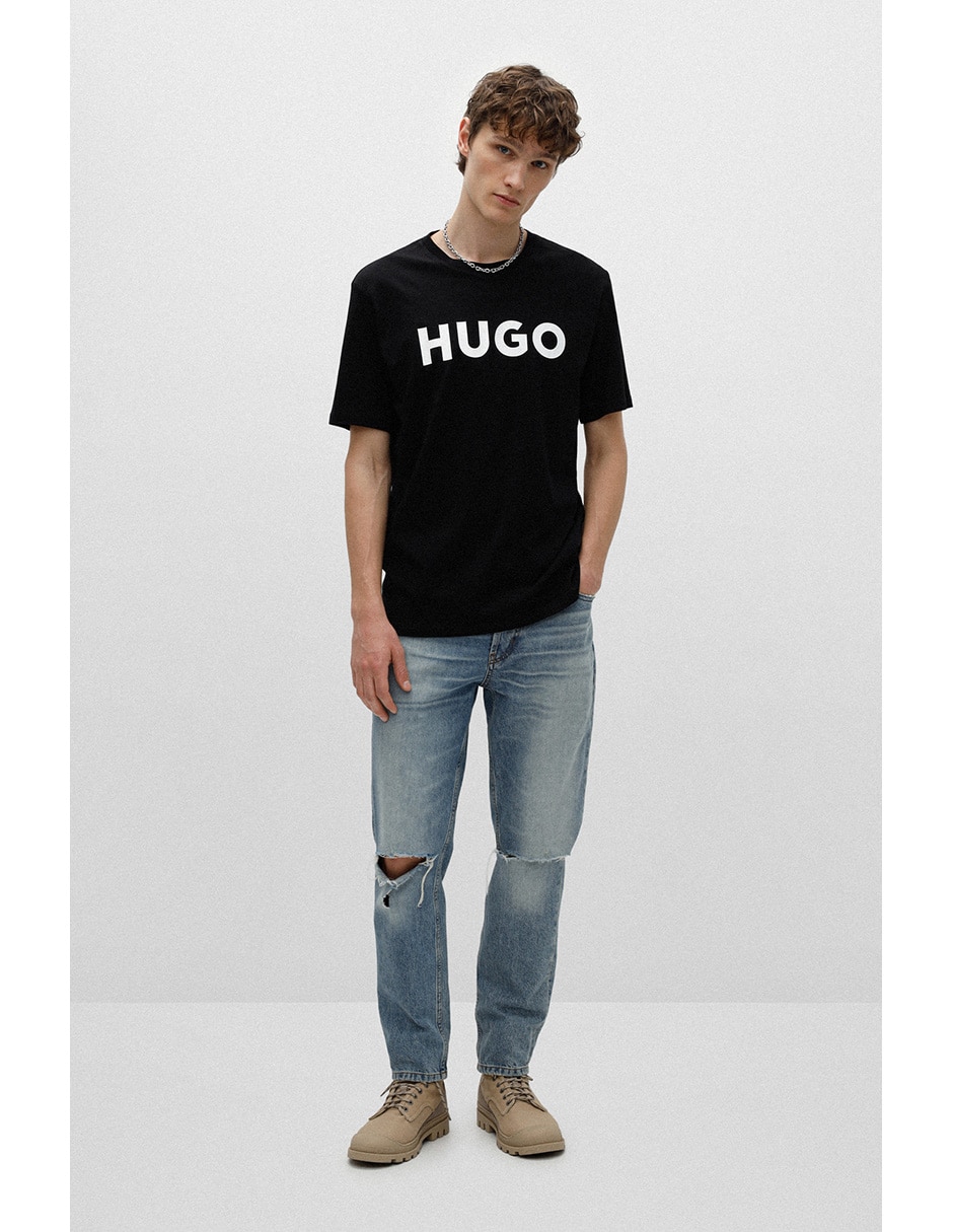 Playera Hugo cuello redondo para hombre