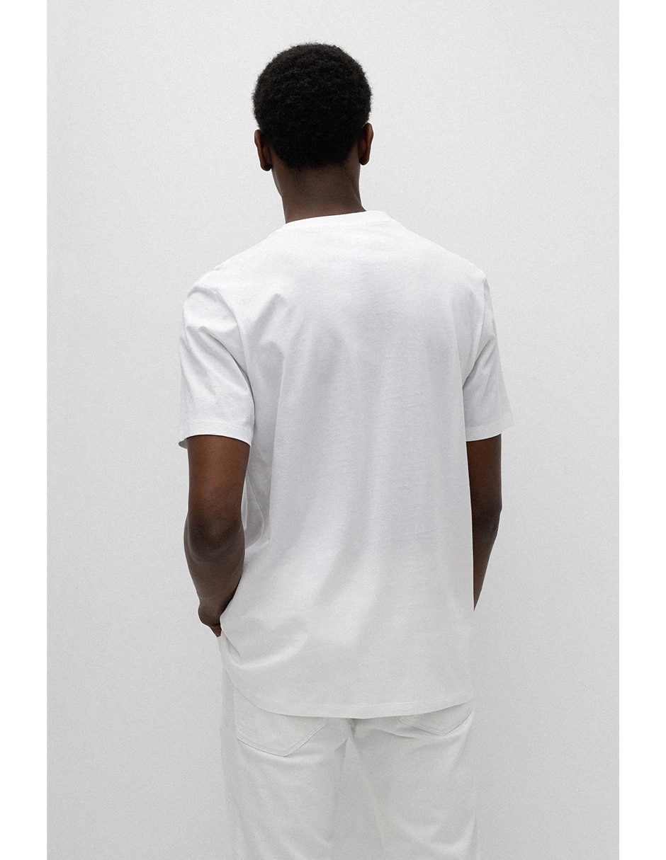 Playera Hugo cuello redondo para hombre