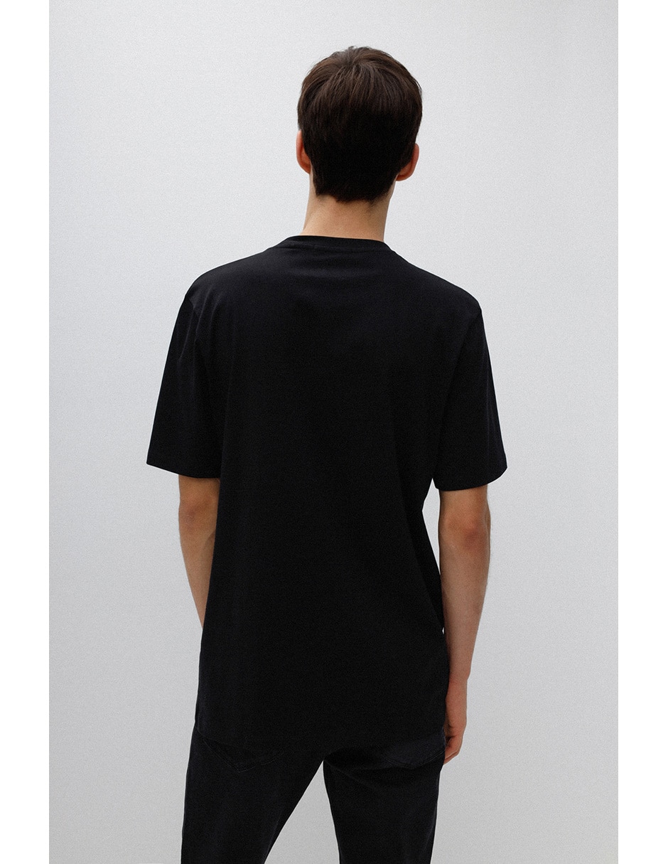 Playera Hugo cuello redondo para hombre