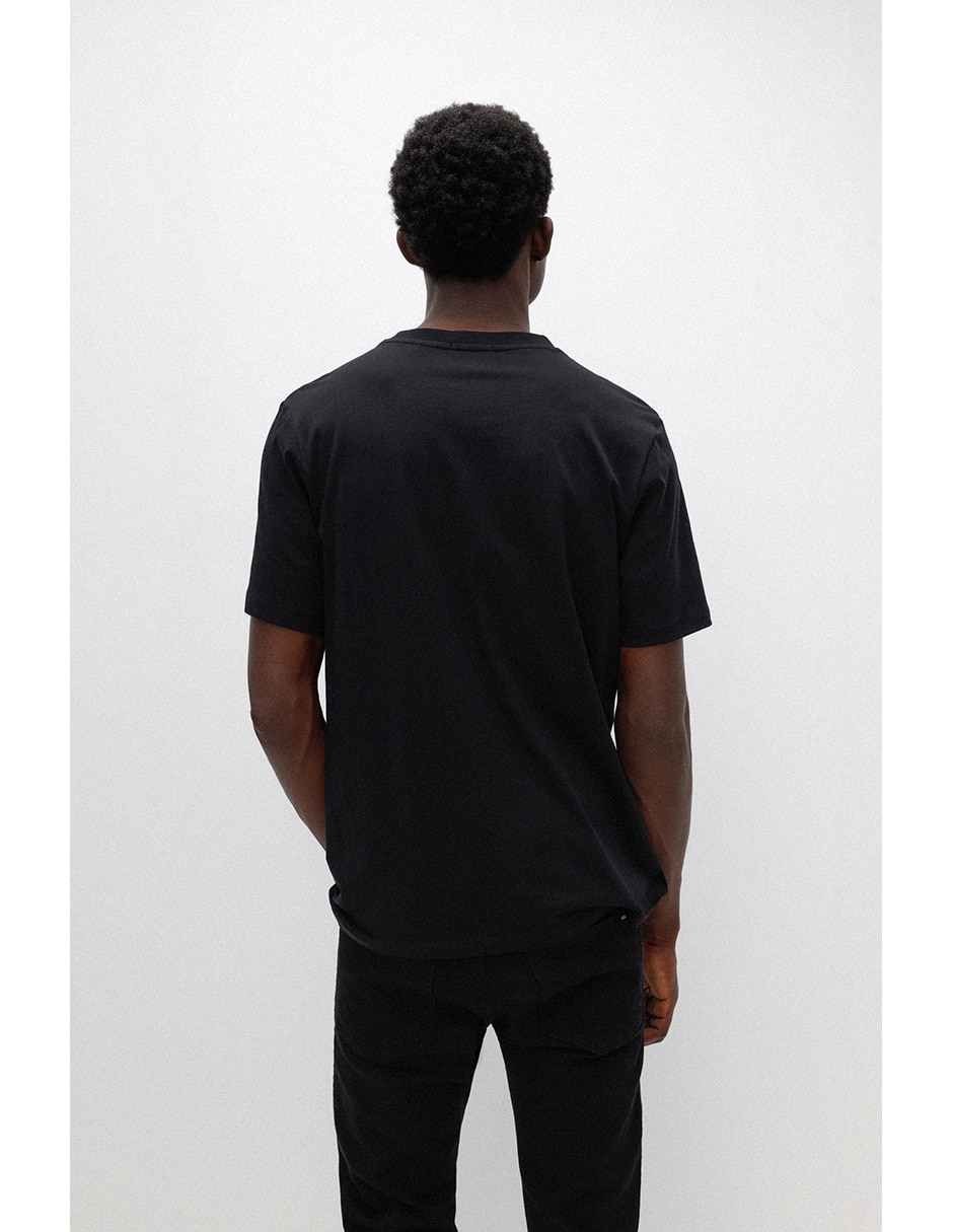 Playera Hugo cuello redondo para hombre