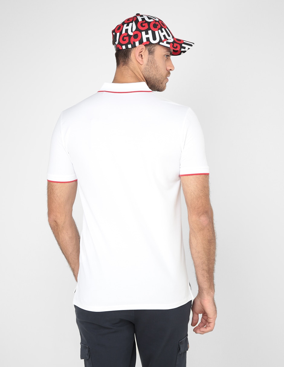 Playera tipo polo HUGO para hombre