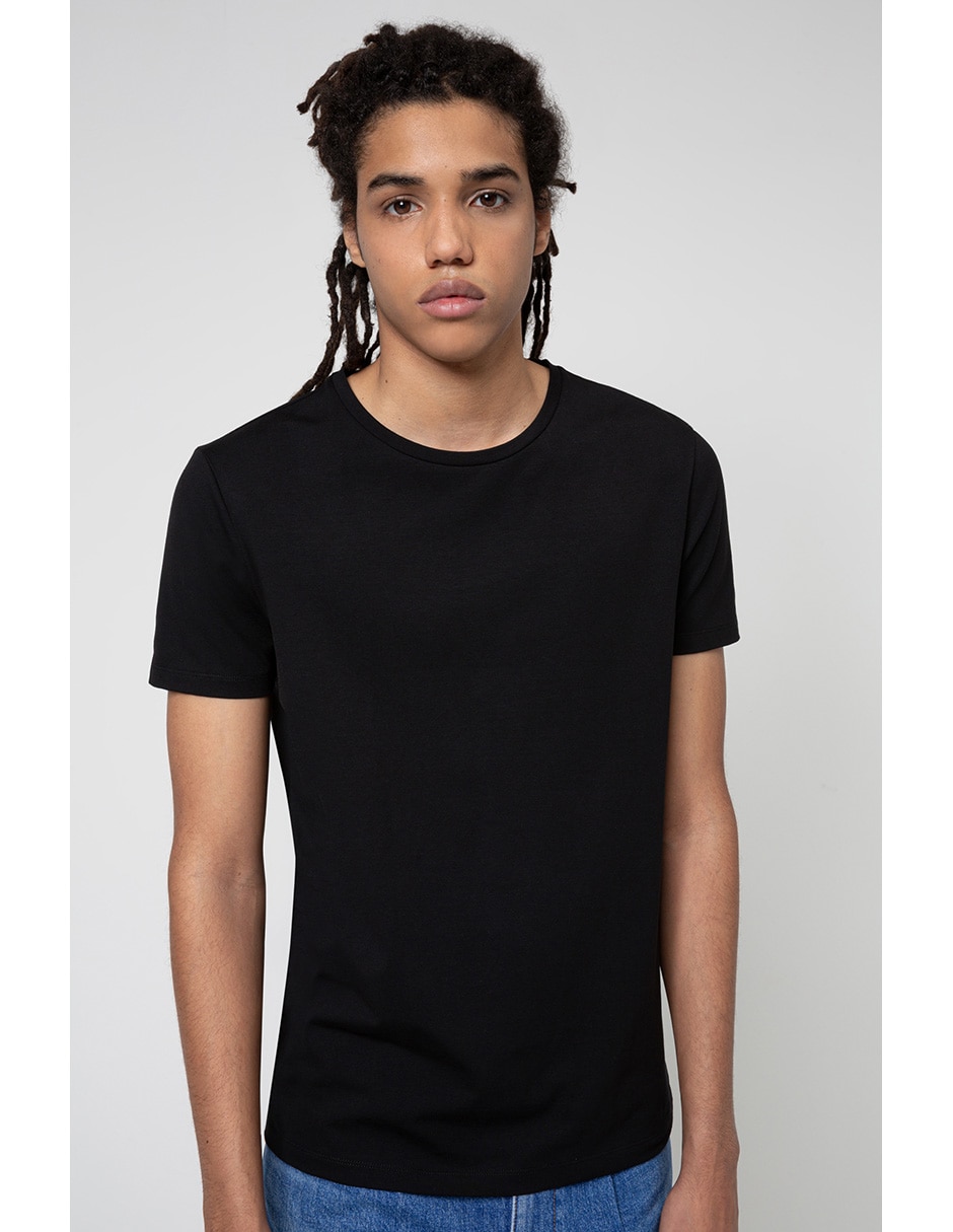 Playera cuello redondo para hombre