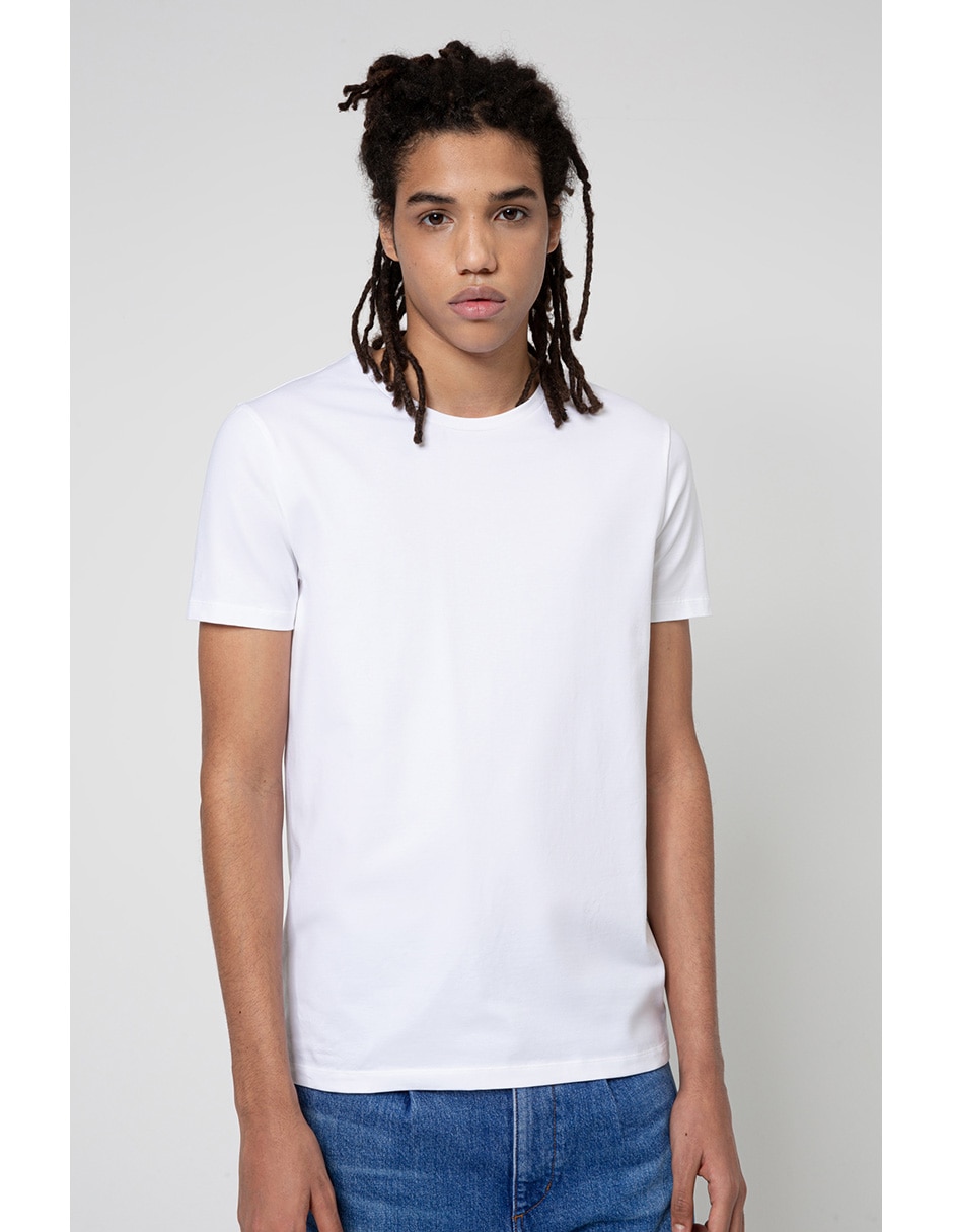 Playera Hugo cuello redondo para hombre