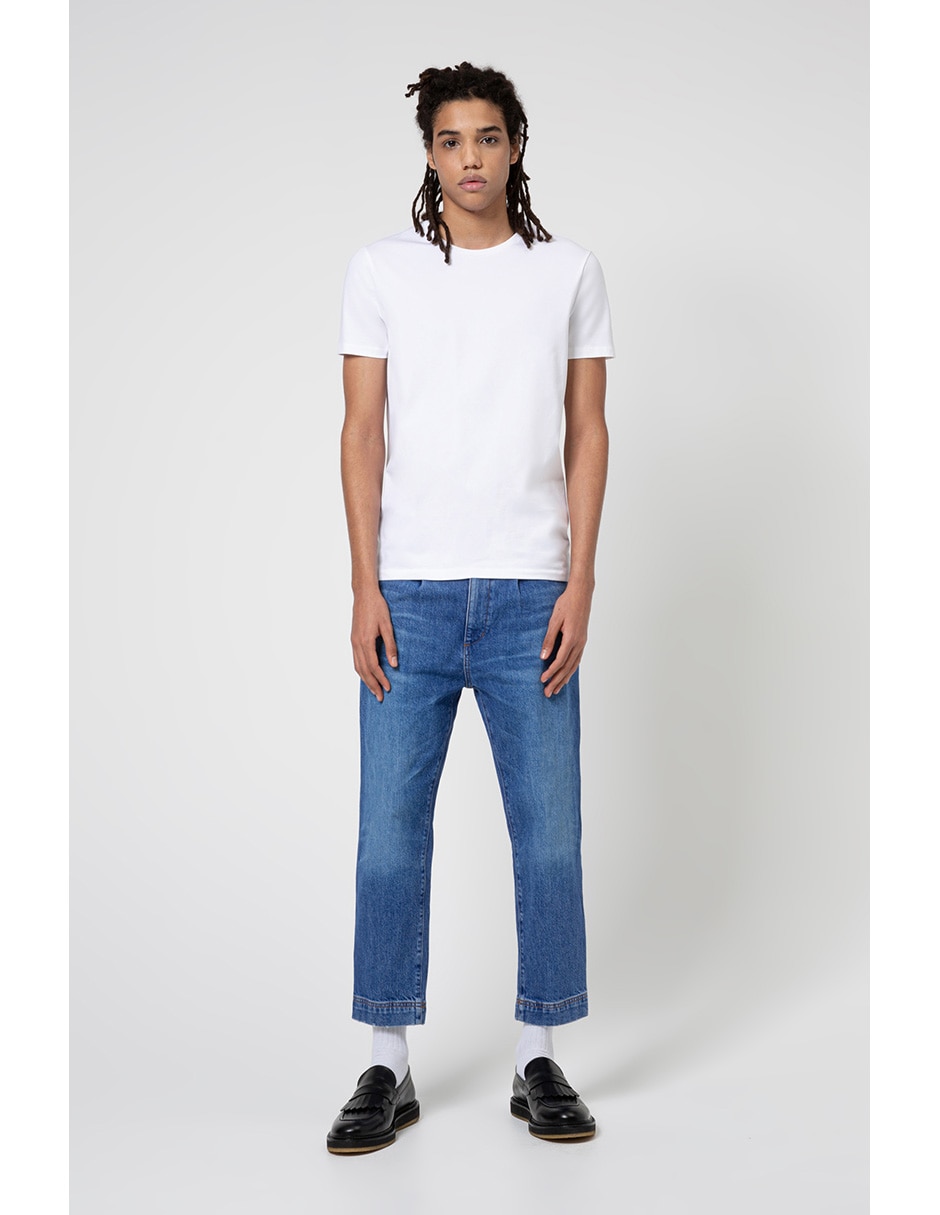Playera Hugo cuello redondo para hombre