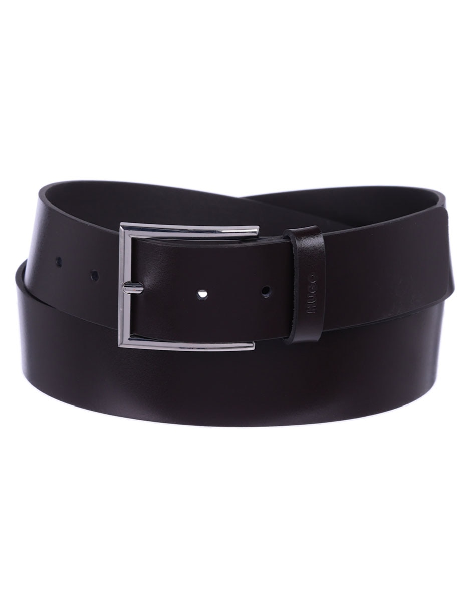 Cinturón de piel para hombre