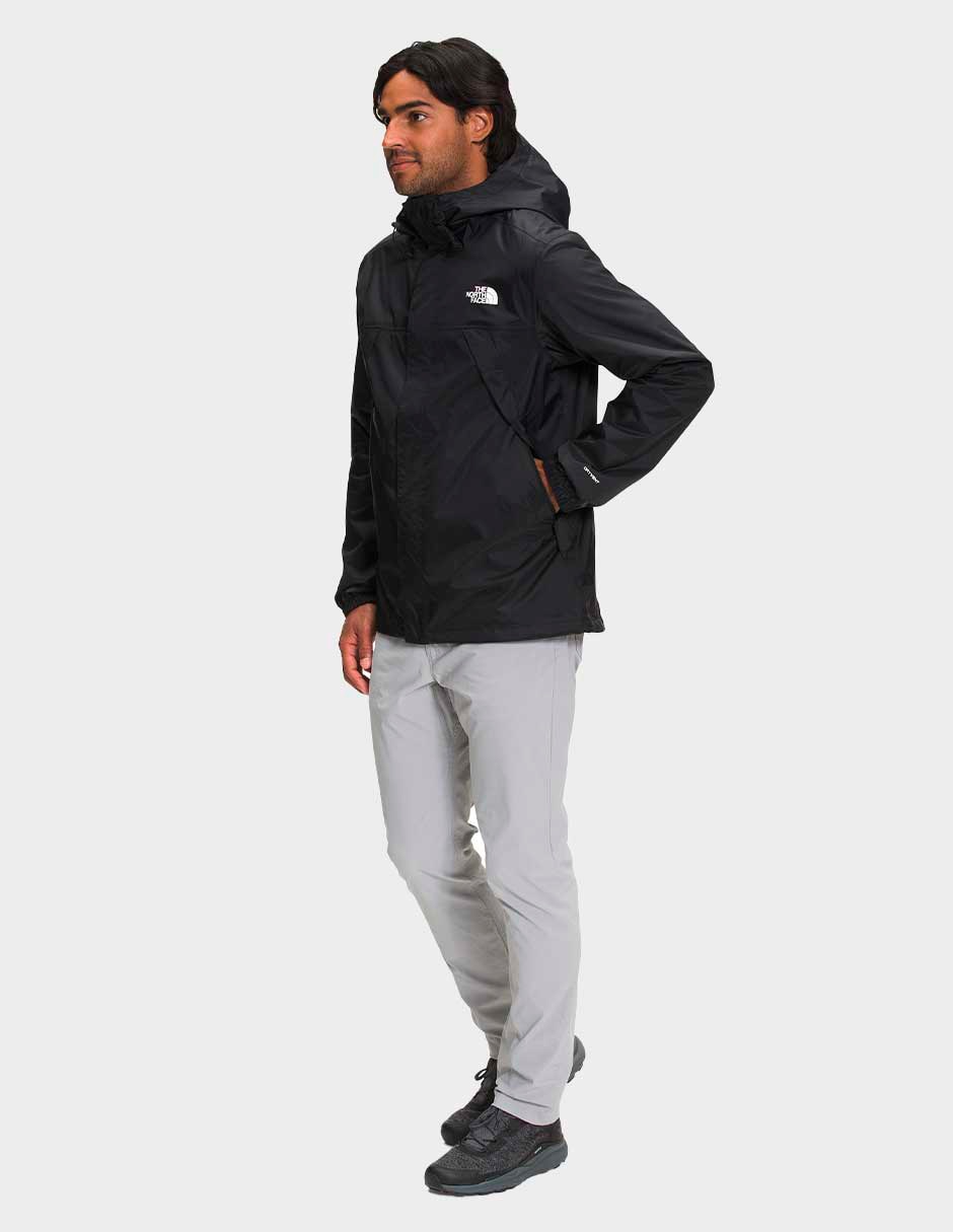 Chamarra casual impermeable con capucha para hombre