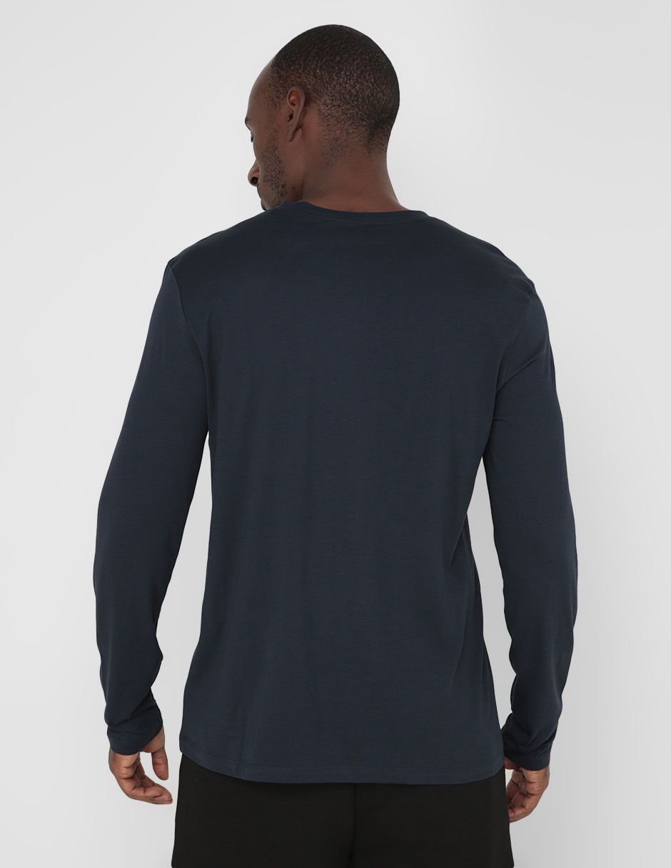 Playera cuello redondo para hombre