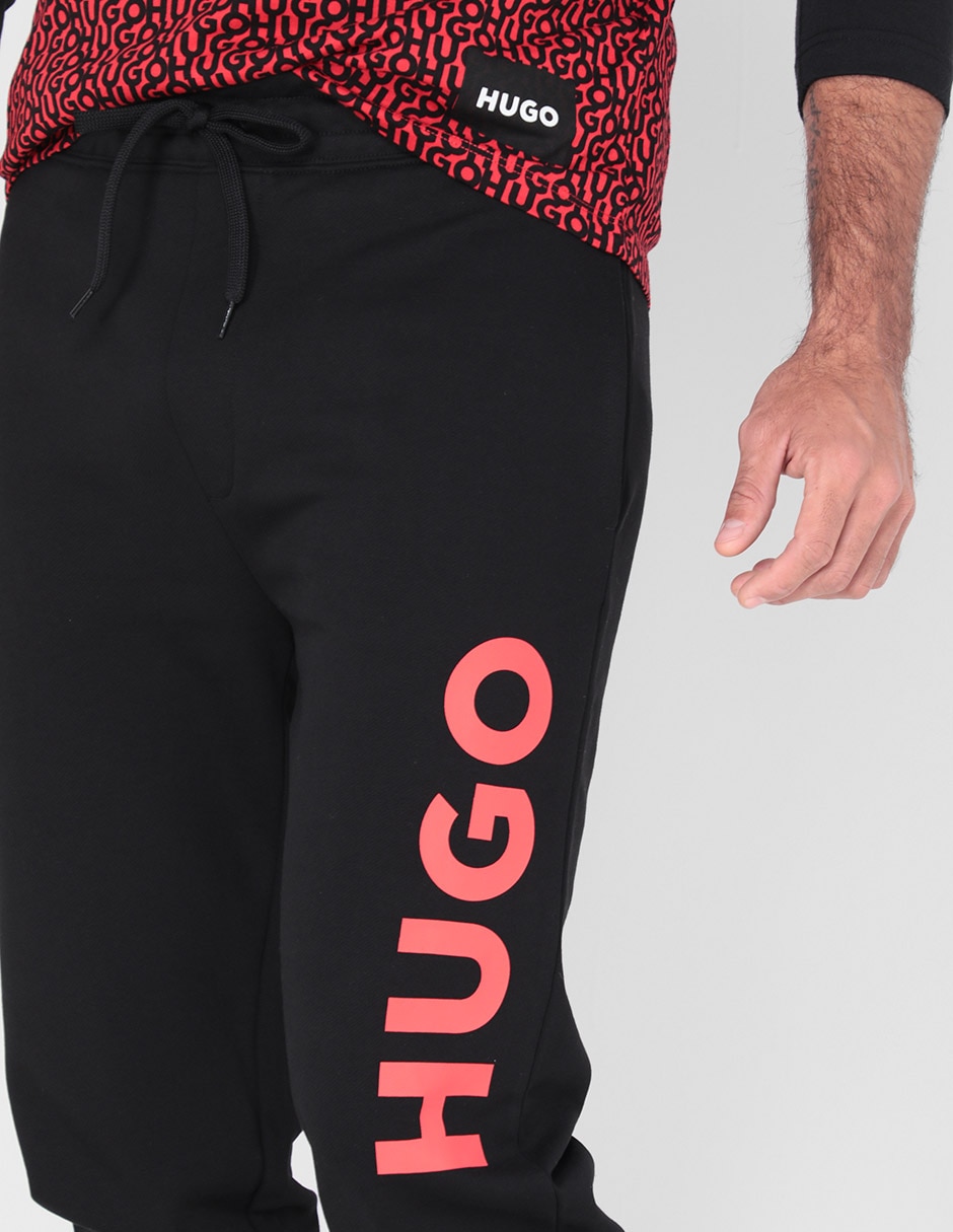 Pants regular HUGO con jareta para hombre