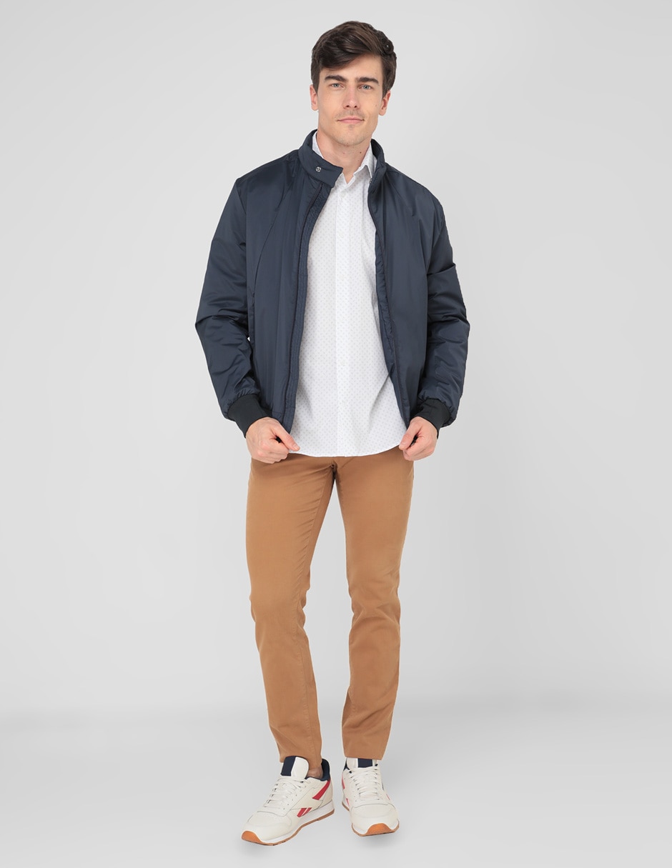 Chamarra casual Colmar con bolsillos para hombre
