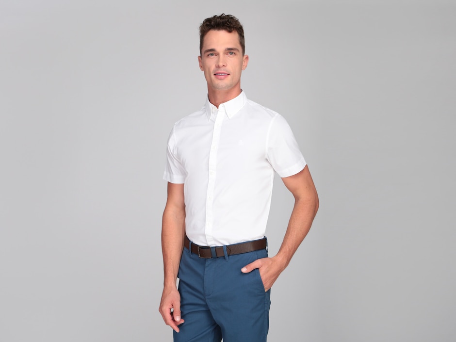 Camisa casual manga corta para hombre Camisa casual manga corta para hombre