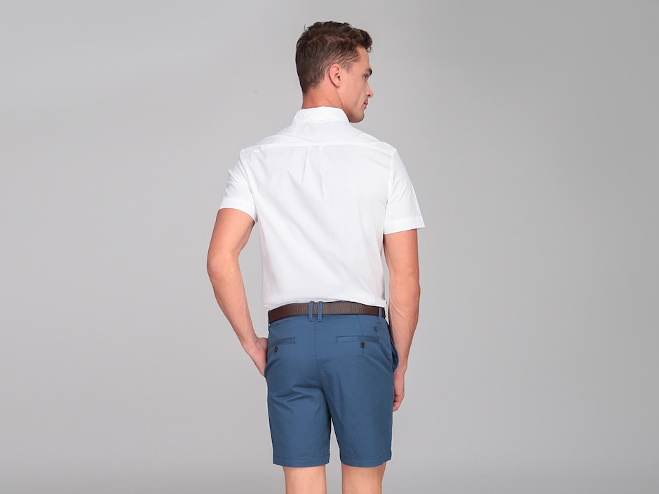 Camisa casual manga corta para hombre 2