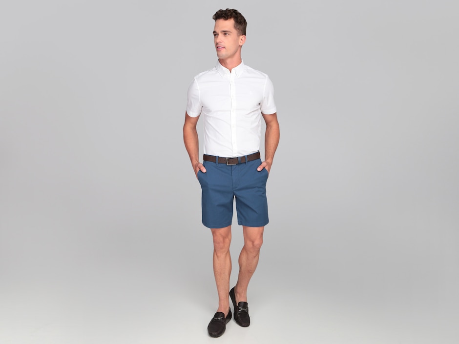 Camisa casual manga corta para hombre 3