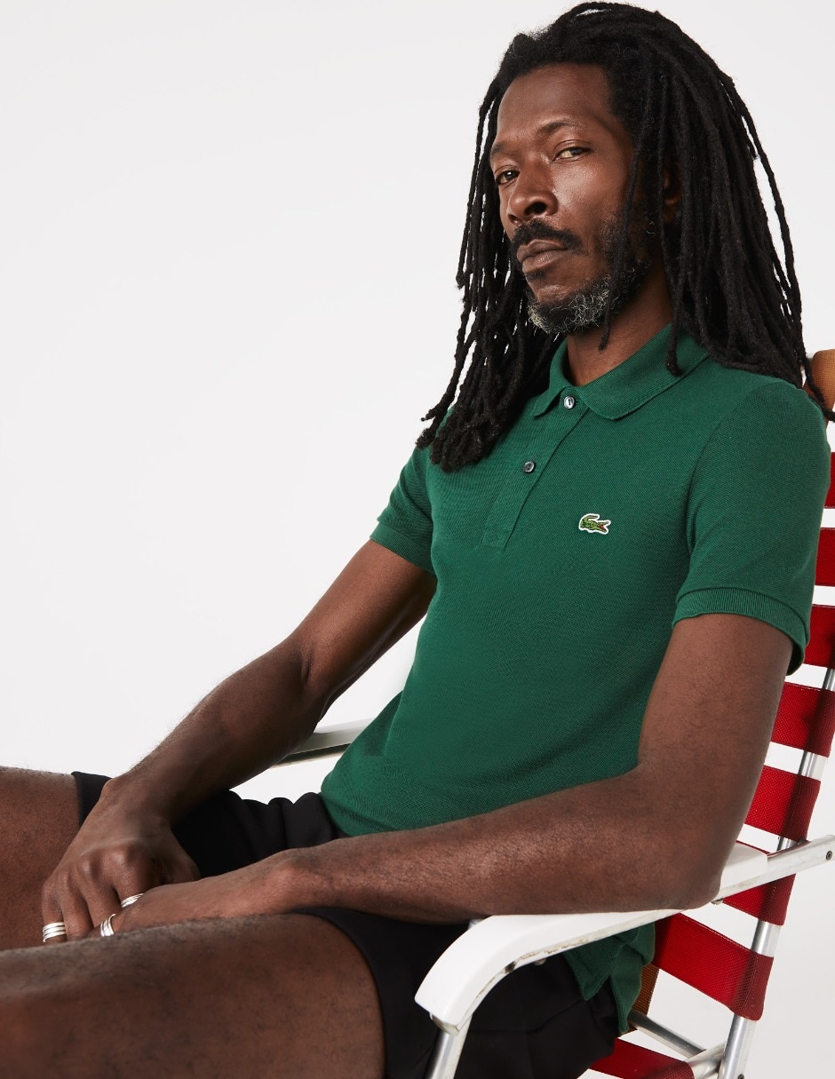 Playera tipo polo Lacoste Fw22 para hombre