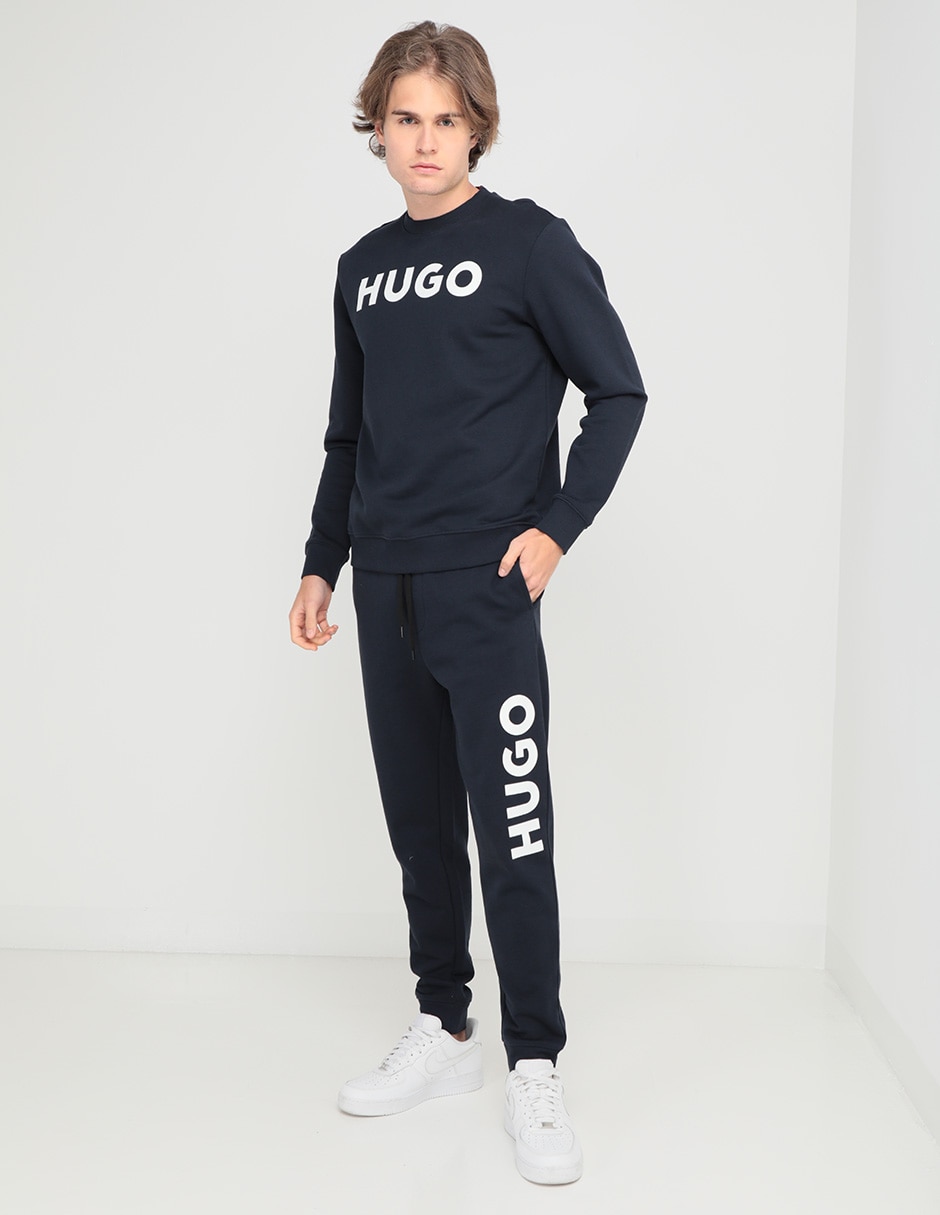 Pants regular HUGO con agujeta para hombre