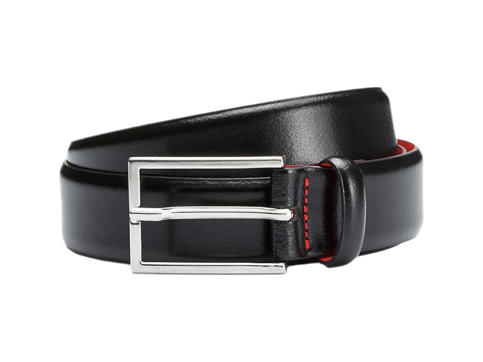 Cinturón de piel para hombre