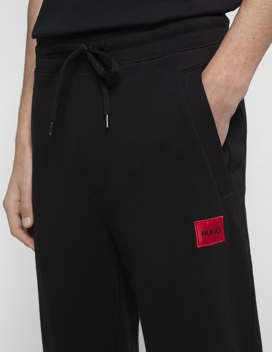 Pants regular HUGO con jareta para hombre