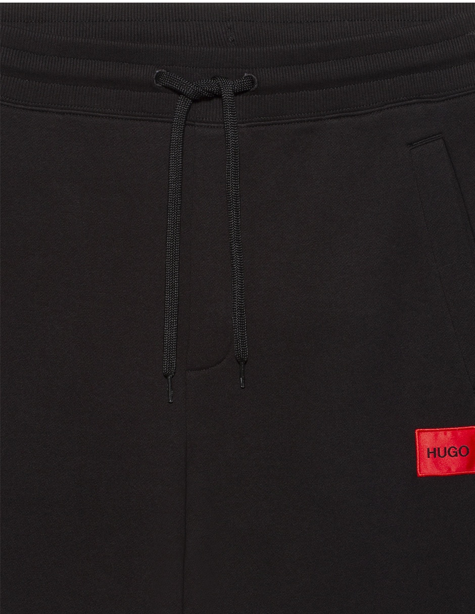 Pants regular HUGO con jareta para hombre