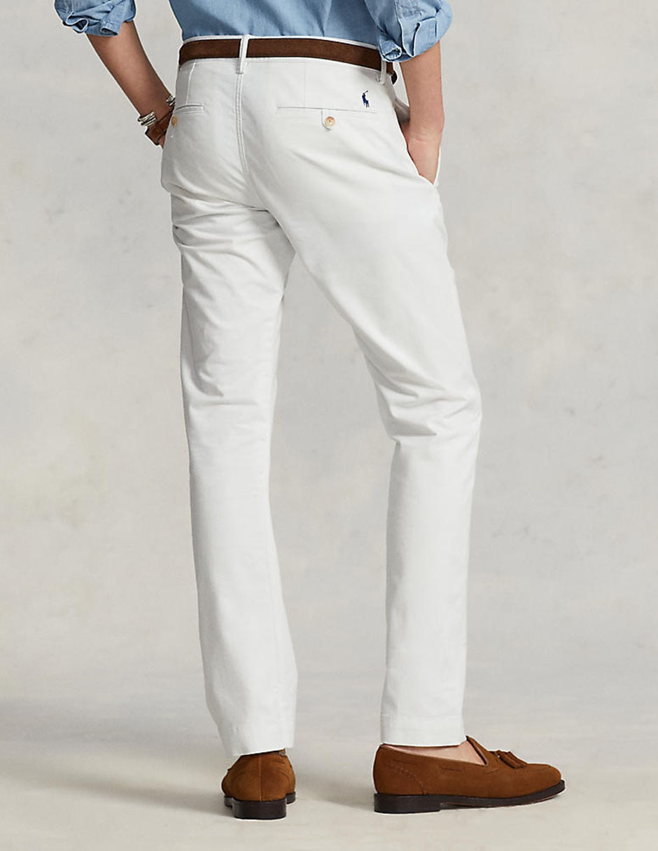 Pantalón casual recto Polo Ralph Lauren de algodón para hombre