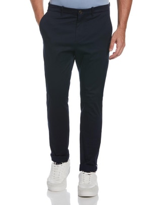 Pantalón casual chino slim de algodón para hombre Pantalón casual chino slim de algodón para hombre
