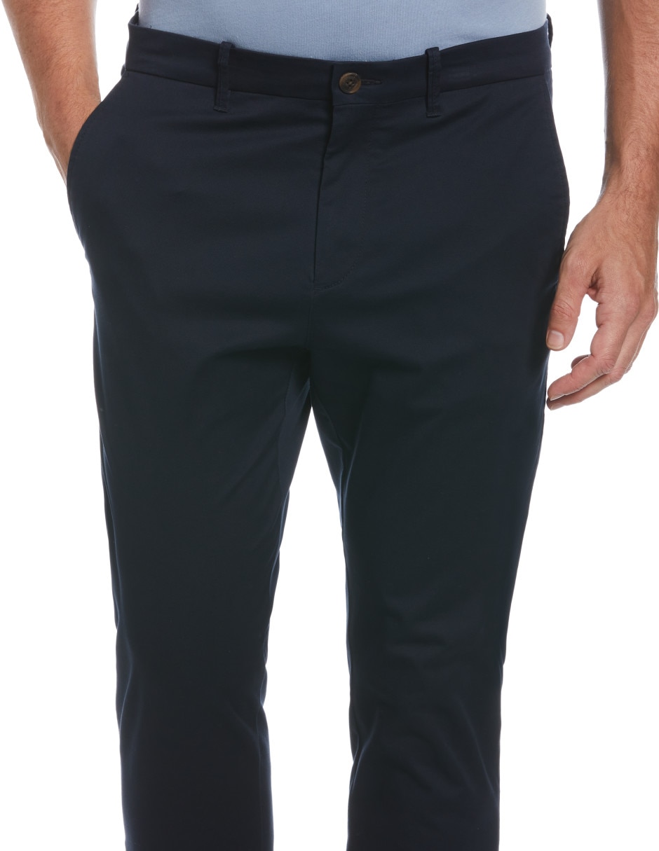 Pantalón casual chino slim de algodón para hombre 3