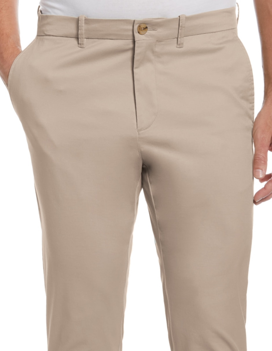 Pantalón casual chino slim de algodón para hombre 3