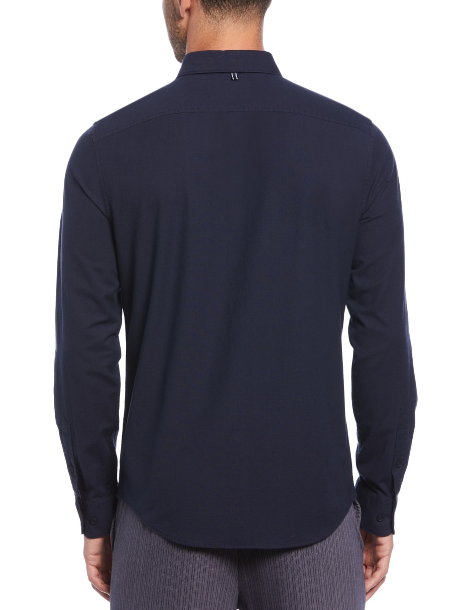 Camisa casual Original Penguin de algodón manga larga para hombre