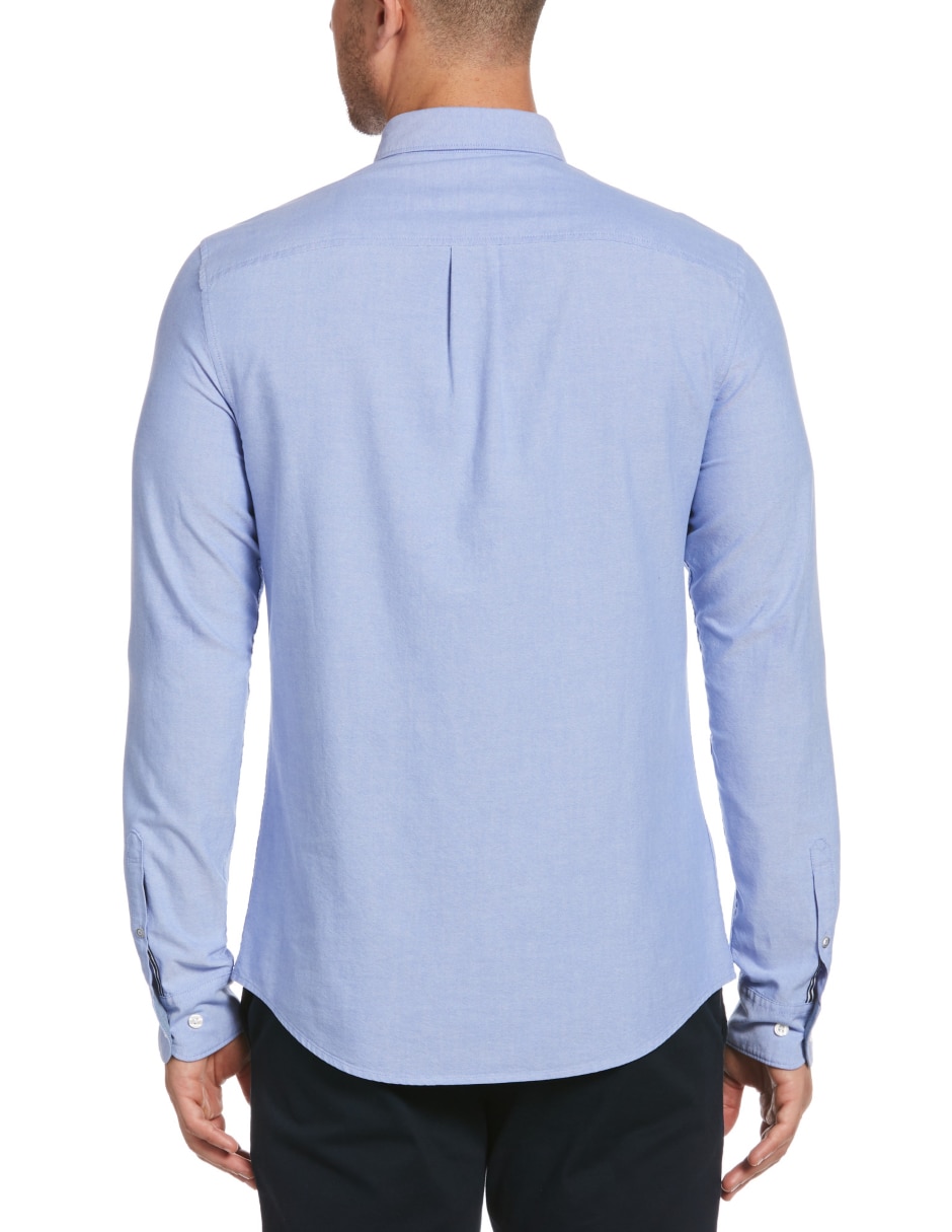 Camisa casual Original Penguin de algodón manga larga para hombre