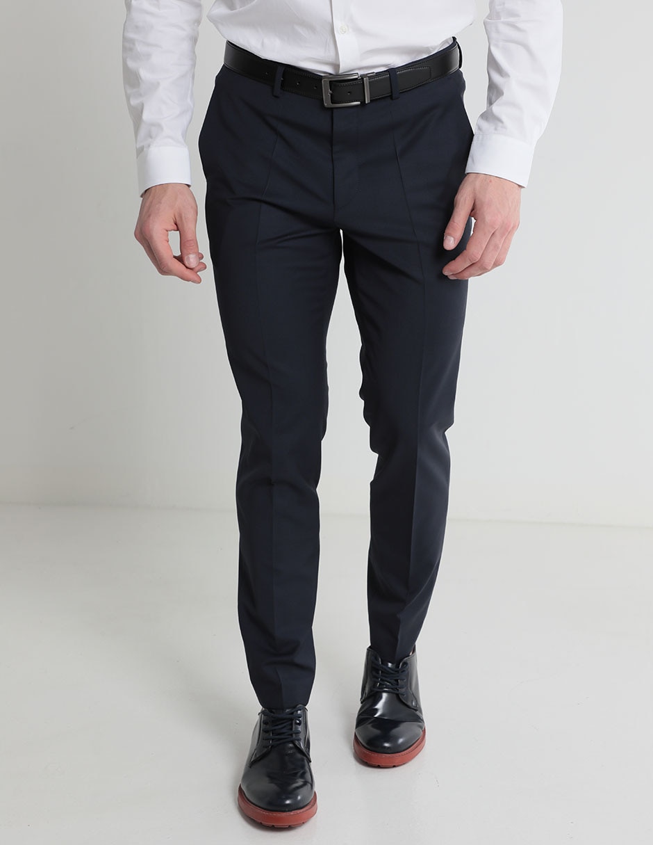 Pantalón de vestir slim Hugo de algodón para hombre