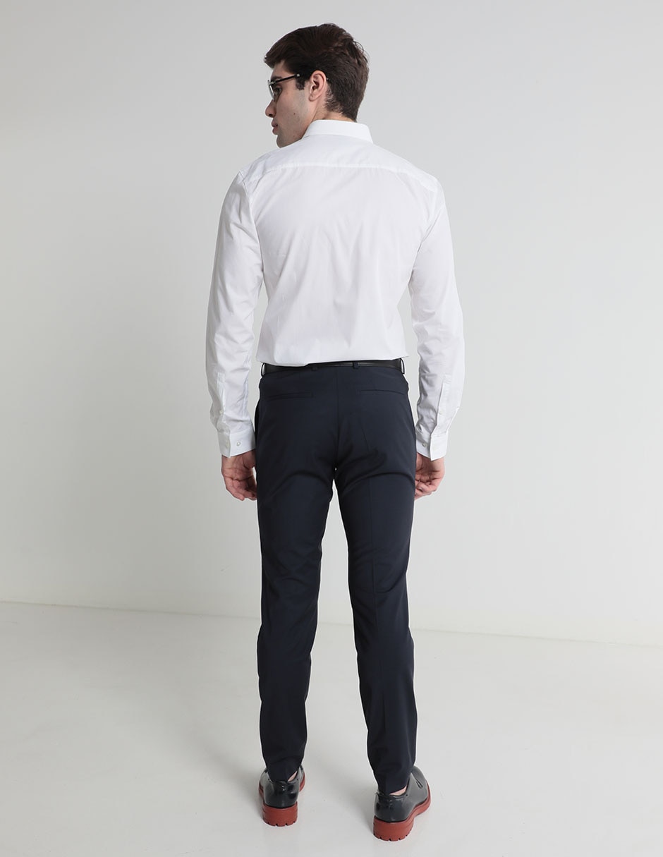 Pantalón de vestir slim Hugo de algodón para hombre