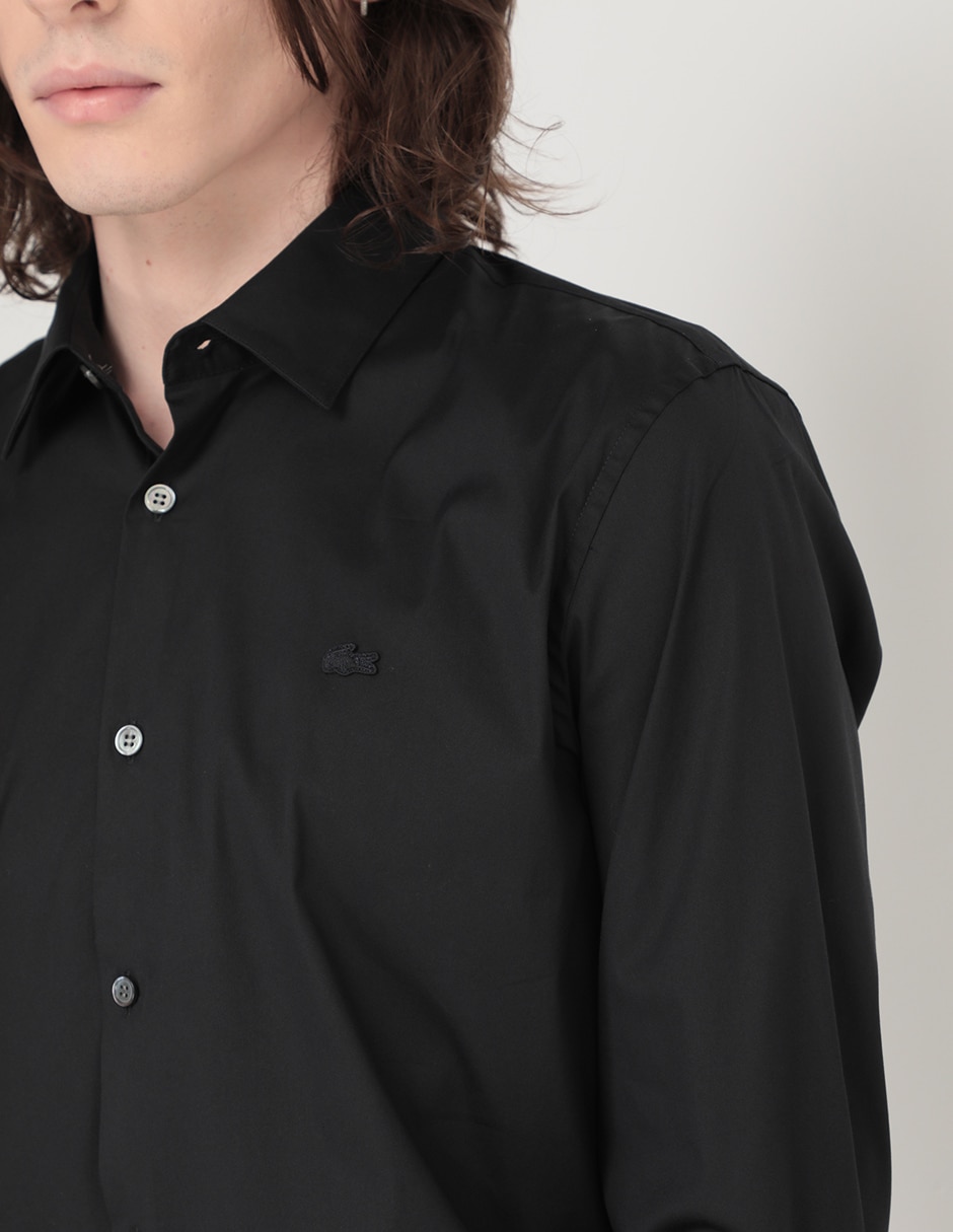 Camisa casual de algodón manga larga para hombre 2