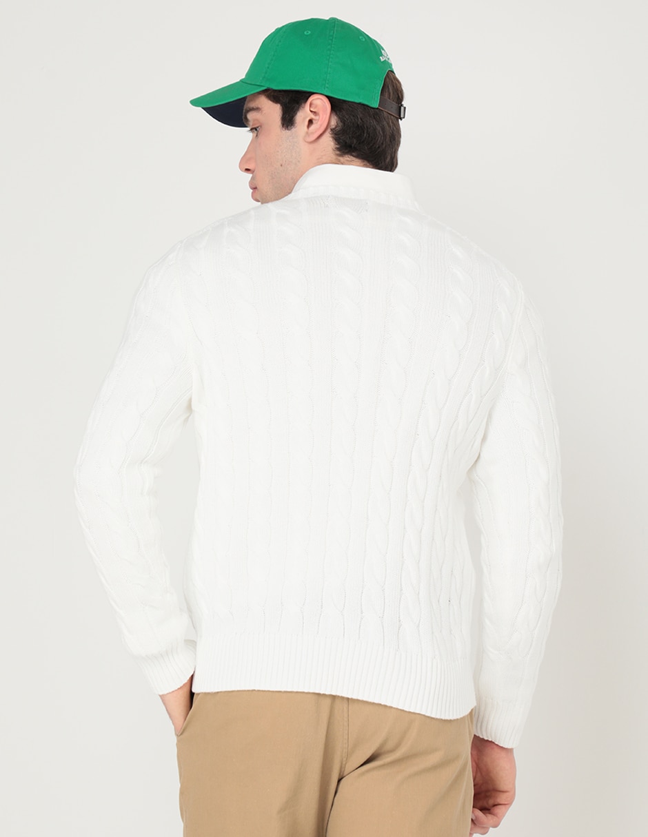 Suéter cuello redondo para hombre 2