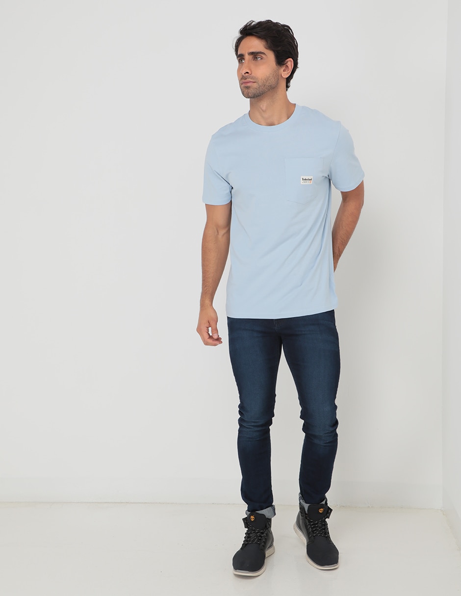 Playera cuello redondo para hombre 2