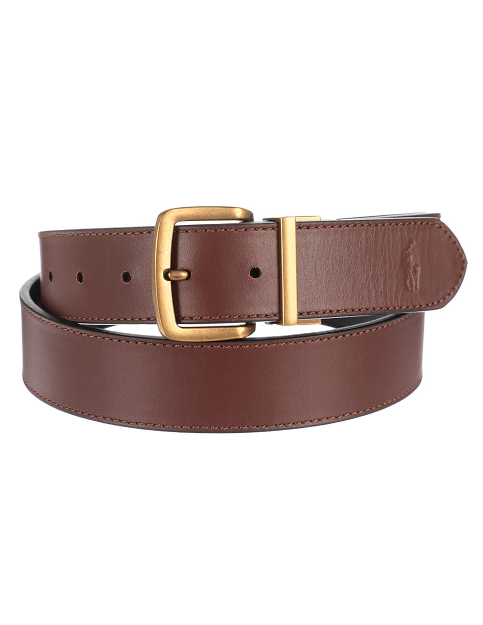 Cinturón de piel para hombre