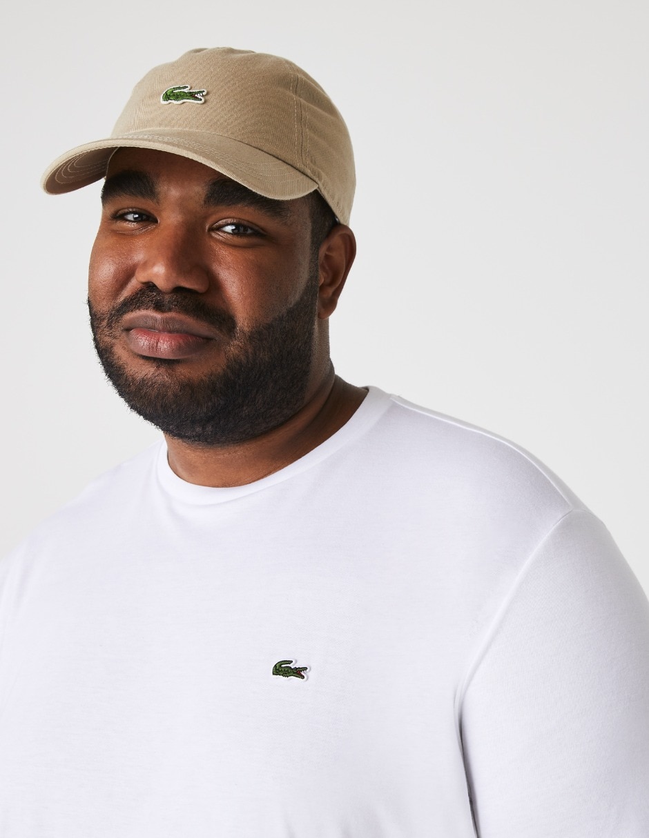 Playera Lacoste core essentials cuello redondo para hombre