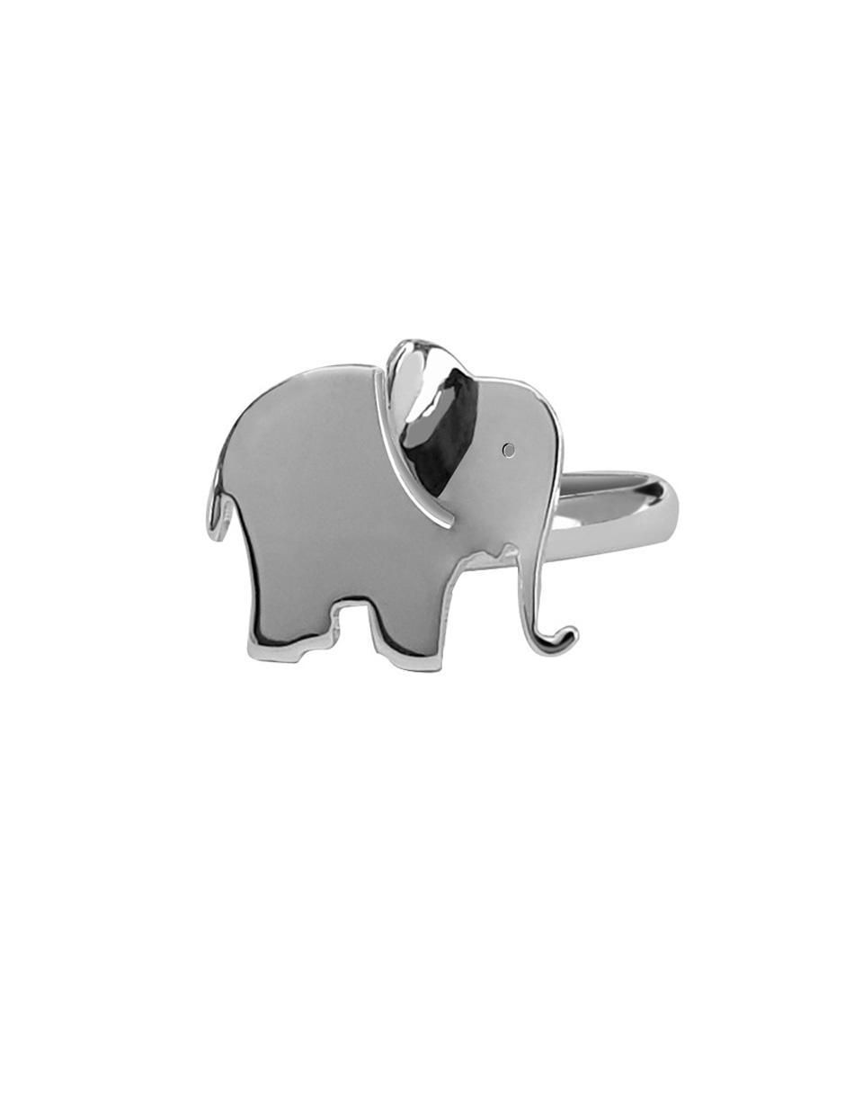 Anillo Elefante P 925 de plata brillante Anillo Elefante P 925 de plata brillante
