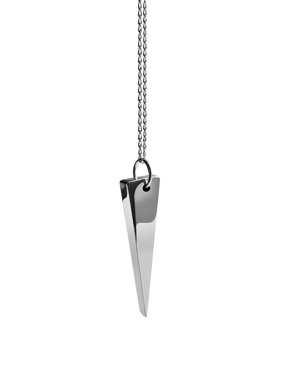 Collar triangular Cometa de plata P 925 Collar triangular Cometa de plata P 925