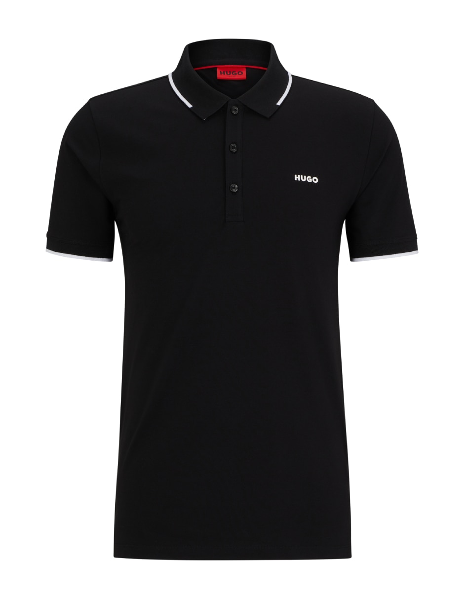 Playera tipo polo HUGO W23 para hombre