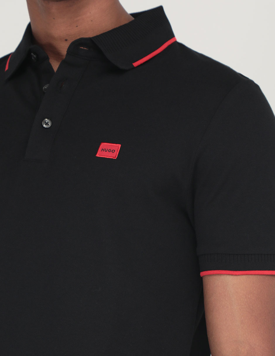 Playera tipo polo HUGO para hombre