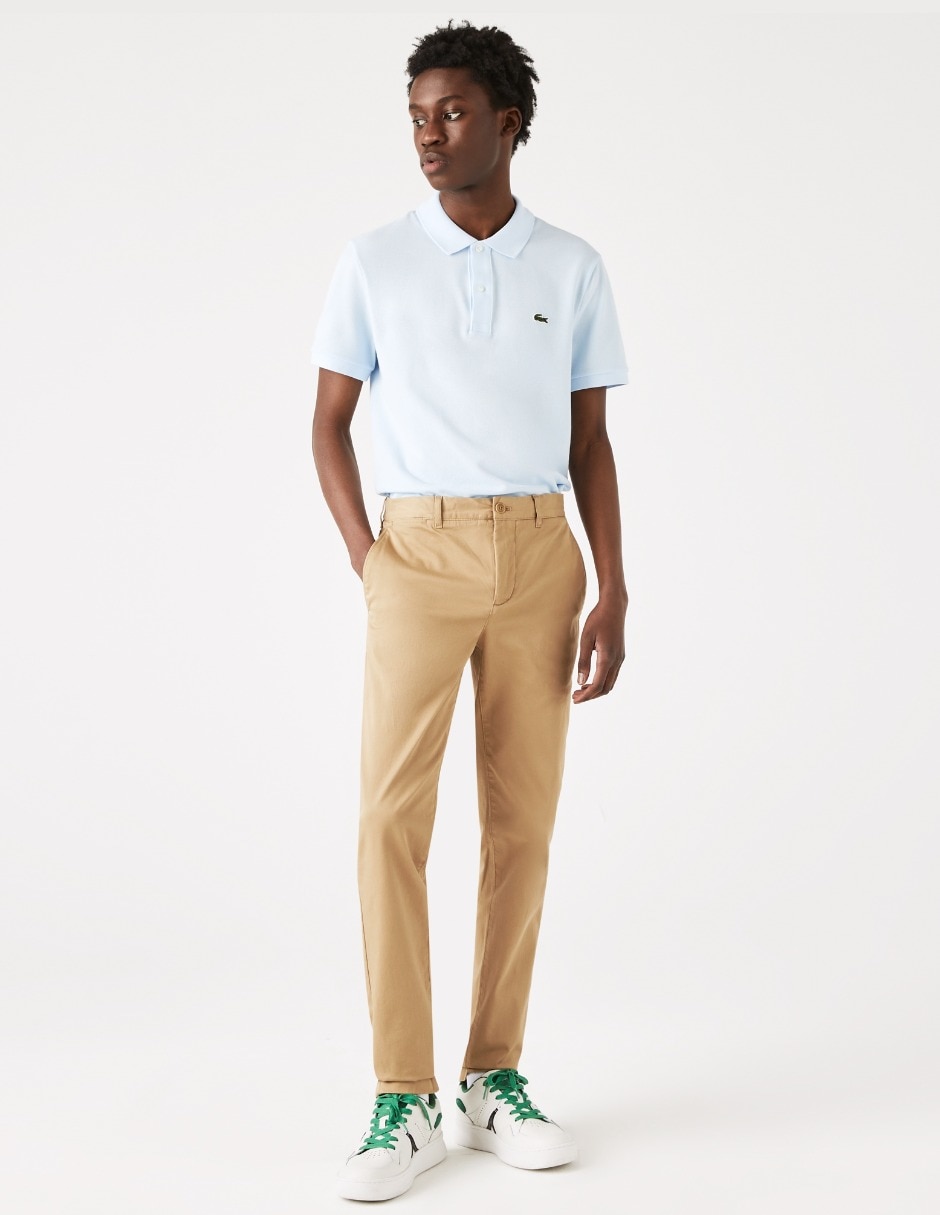 Pantalón casual slim de algodón para hombre Pantalón casual slim de algodón para hombre