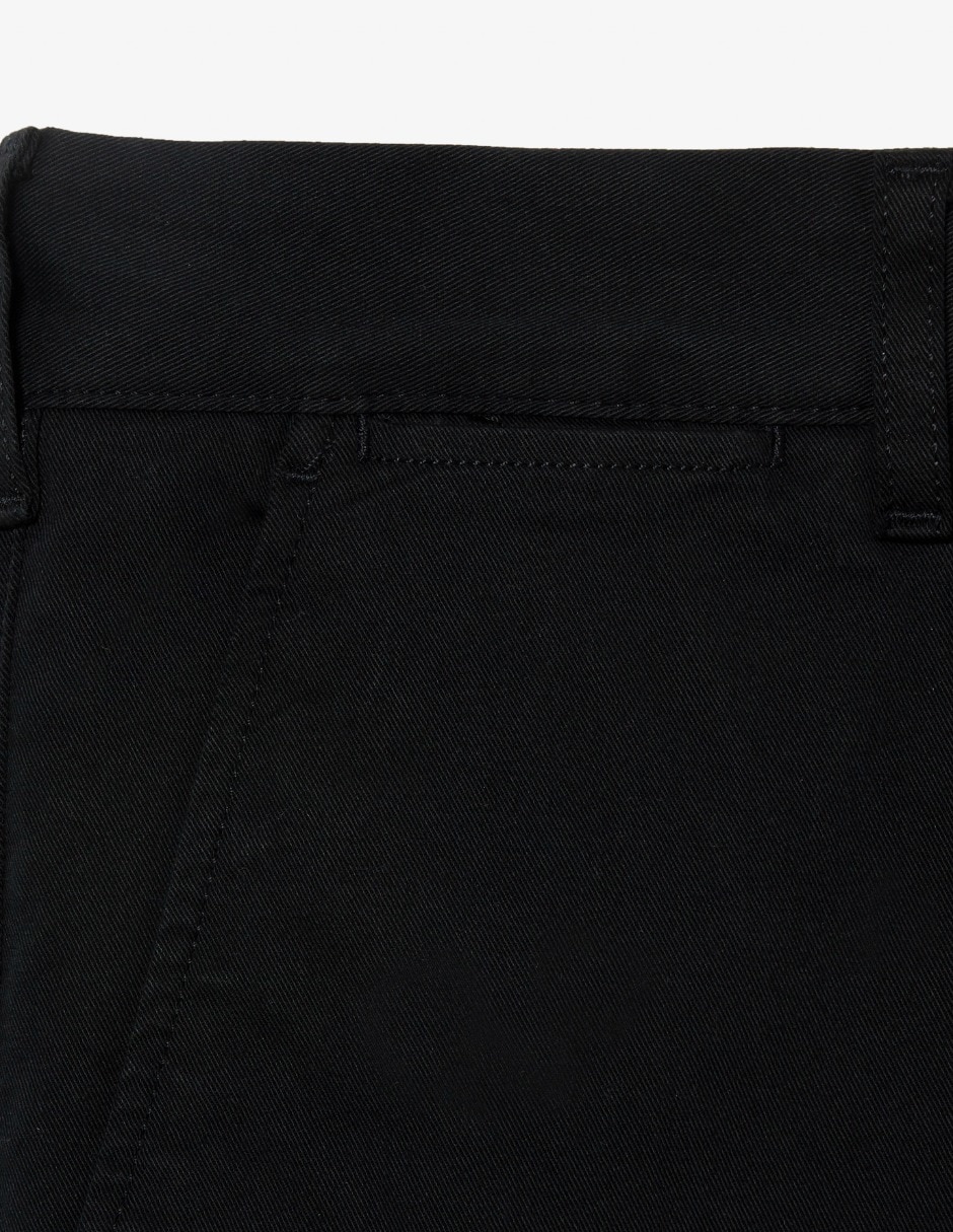 Pantalón casual slim de algodón para hombre 2