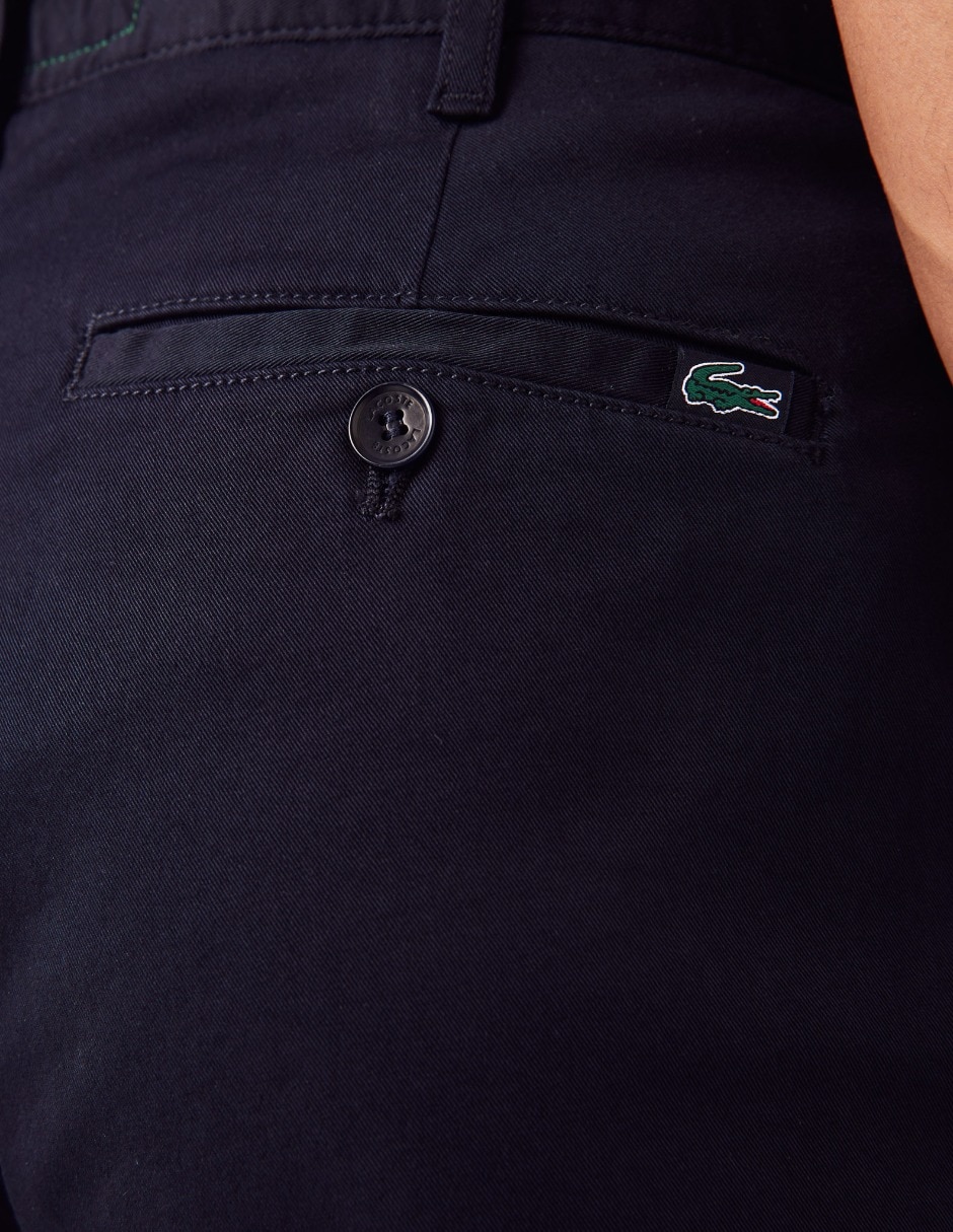 Pantalón casual slim de algodón para hombre 5
