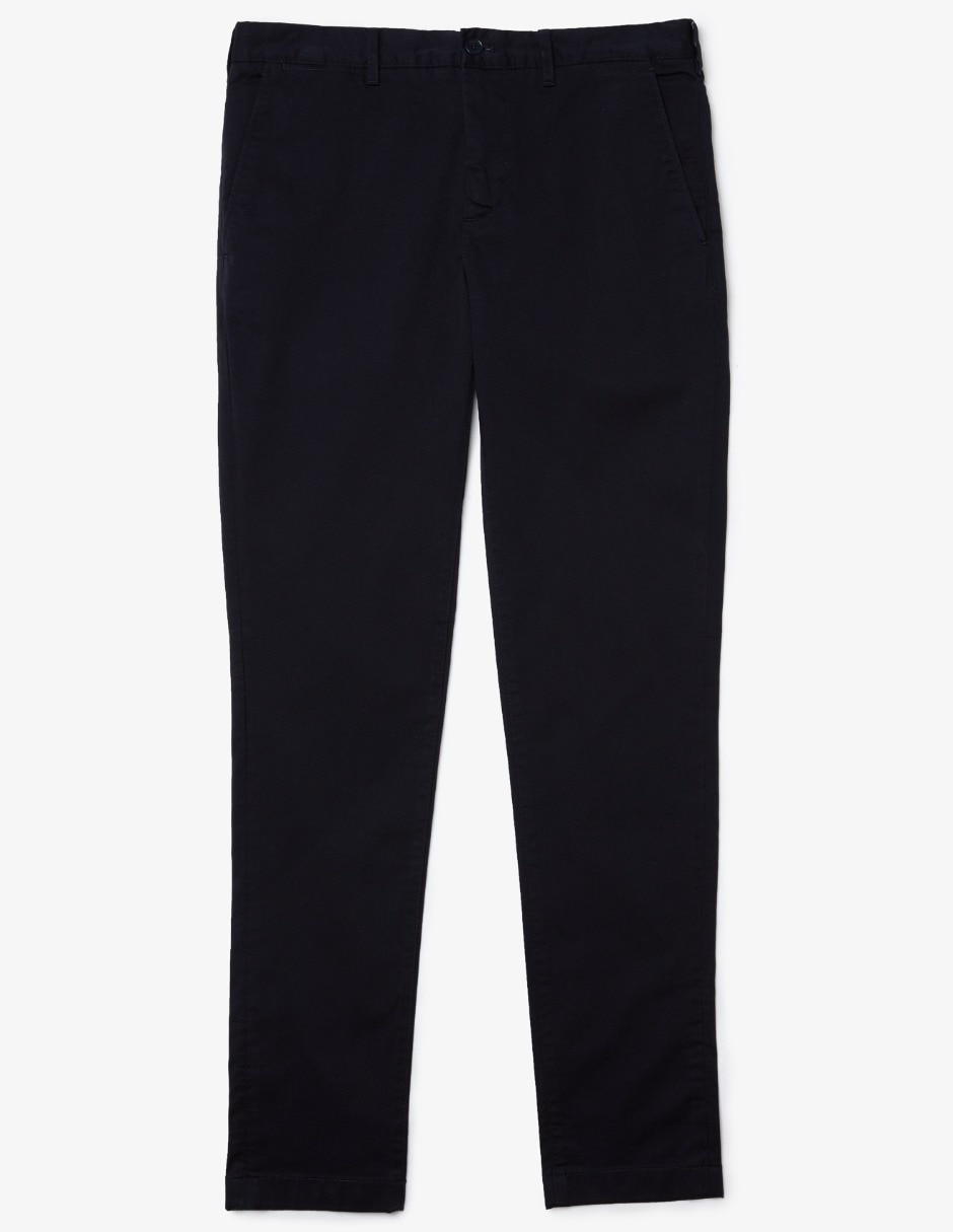Pantalón casual slim de algodón para hombre 8