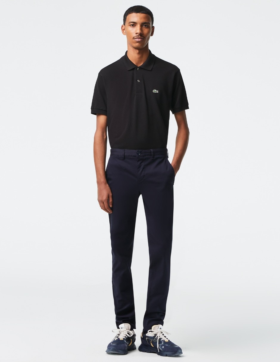 Pantalón casual slim de algodón para hombre 9