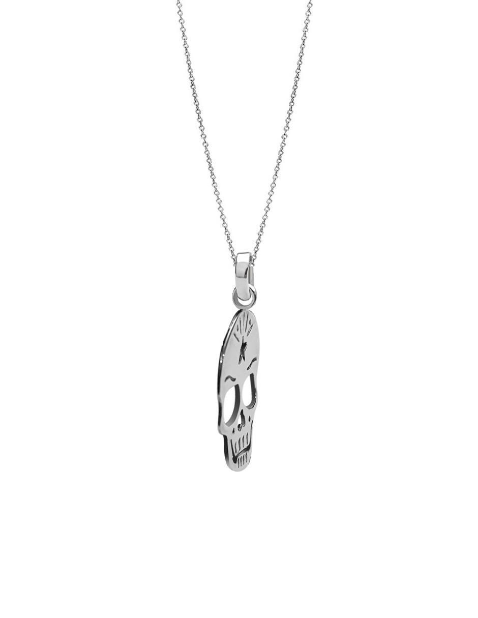 Collar calavera de plata P 925 2