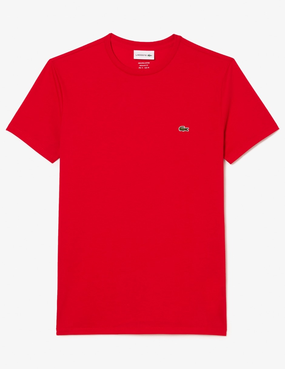 Playera Lacoste core cuello redondo para hombre