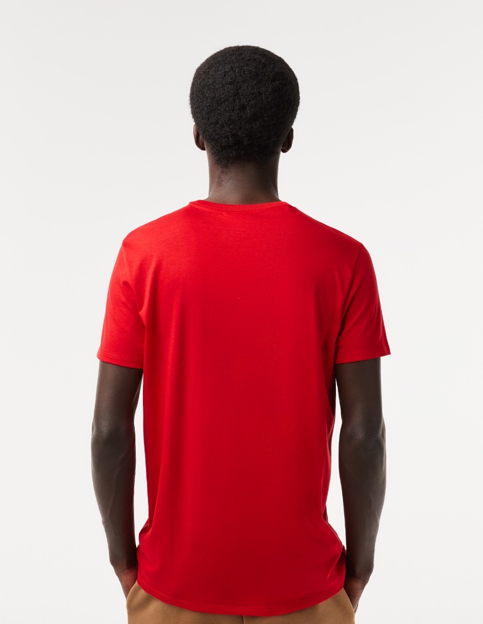 Playera Lacoste core cuello redondo para hombre