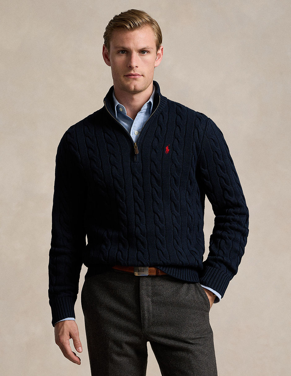 Suéter cuello alto para hombre Suéter cuello alto para hombre