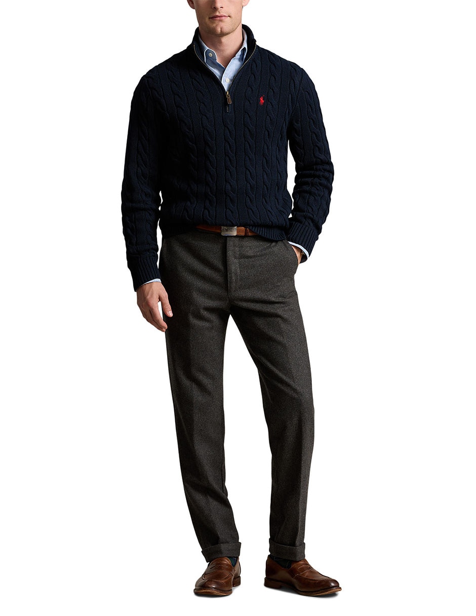 Suéter cuello alto para hombre 2