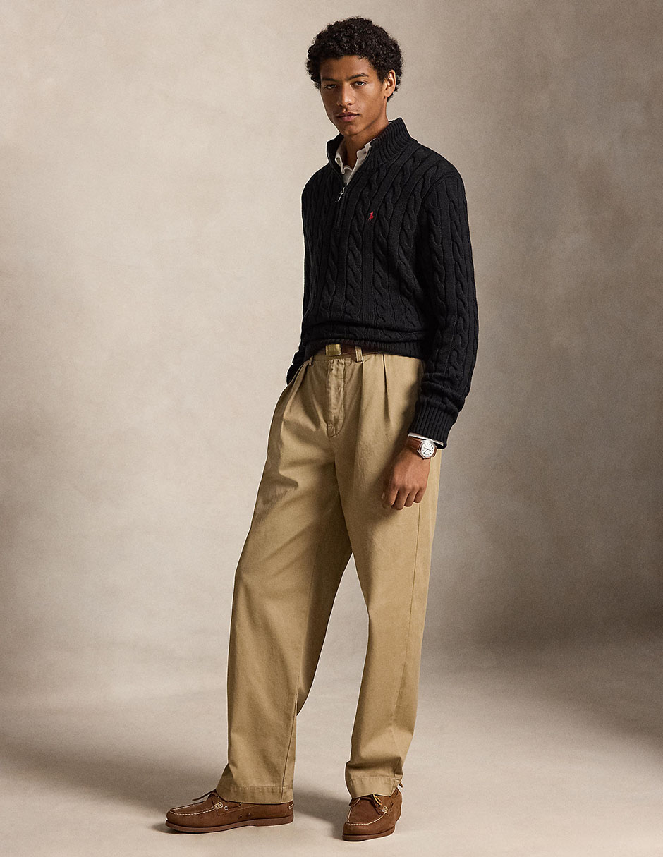 Suéter cuello alto para hombre 4