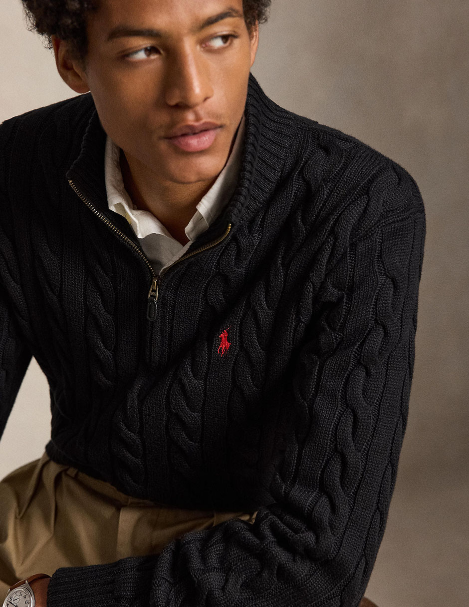 Suéter cuello alto para hombre 3